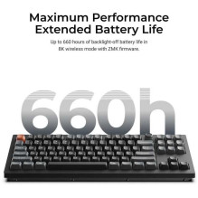 Keychron V3U-D3 Itin juoda (EN)