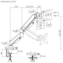 Deltaco ARM-534-B Deltaco ARM-534-B