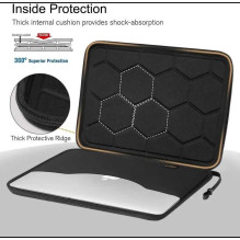 Tech-Protect Hardpouch Laptop 13-14 Black / Orange Tech-Protect Hardpouch Laptop 13-14 Black / Orange
