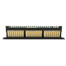 Extralink Patchpanel CAT6 STP V2 24-Port Extralink Patchpanel CAT6 STP V2 24-Port