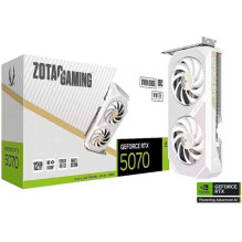 ZOTAC GeForce RTX 5070 Twin Edge OC Balta 12G GDDR7 192bit