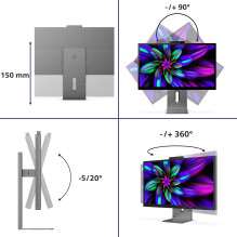 Philips Blizgesys 27E3U7903 / 00 27" IPS 16 :9 Pilka