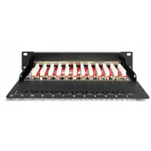 DIGITUS Patch panel DN-91612S-EA 12-port Cat.6a DIGITUS Patch panel DN-91612S-EA 12-port Cat.6a
