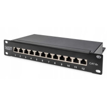 DIGITUS komutacinė panelė DN-91612S-EA 12 prievadų Cat.6a
