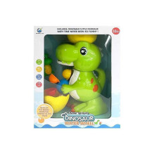 LEAN Toys Vonios dinozauro vandens srovė LEAN Toys Vonios dinozauro vandens srovė