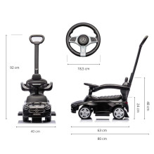 Milly Mally Mercedes C-Class deluxe black vehicle
