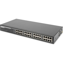 DIGITUS DN-95116 16-Port 10G Ethernet PoE+ purkštukas 250W