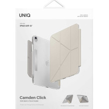 UNIQ „Camden Click iPad Air 13“, 2024 m., dramblio kaulo spalvos