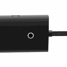 „Baseus USB Hub Lite“ serijos 4in1 USB į 4x USB 3.0 25cm juodas