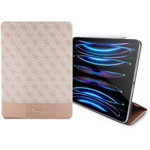 Guess GUFCP12PS4SGP 4G Stripe Allover Case iPad Pro 12,9" rožinė Guess GUFCP12PS4SGP 4G Stripe Allover Case iPad Pro 12,9" rožinė