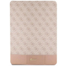 Guess GUFCP12PS4SGP 4G Stripe Allover Case iPad Pro 12,9" rožinė Guess GUFCP12PS4SGP 4G Stripe Allover Case iPad Pro 12,9" rožinė