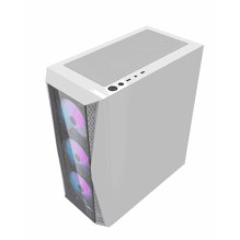„DarkFlash DK352 Plus“ balta / juoda + 4 ventiliatoriai