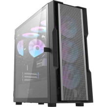DarkFlash DK431 Mesh Black + 4 fans