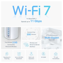 Tp-Link Deco BE65 (2 vnt. pakuotė) Tp-Link Deco BE65 (2 vnt. pakuotė)