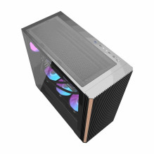 „DarkFlash DS900WS“ juodas + 4 ventiliatoriai