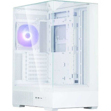 ZALMAN P40 Prism White AGRB x 1, Mid-Tower Tempered Glas ZALMAN P40 Prism White AGRB x 1, Mid-Tower Tempered Glas