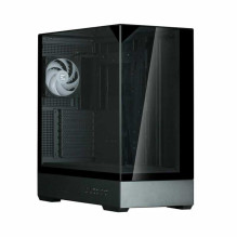 ZALMAN P40 Prism black, ARGB Fan x 1, Mid-Tower Tempered Glas ZALMAN P40 Prism black, ARGB Fan x 1, Mid-Tower Tempered Glas