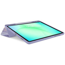Tech-Protect SC Pen Hybrid Galaxy Tab A9, A11 8,7 colio violetinis marmuras Tech-Protect SC Pen Hybrid Galaxy Tab A9, A11 8,7 colio violetinis marmuras
