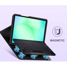 „Tech-Protect SC Pen + Keyboard Galaxy Tab A9, A11“ 8,7 colio, juodas „Tech-Protect SC Pen + Keyboard Galaxy Tab A9, A11“ 8,7 colio, juodas
