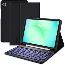 „Tech-Protect SC Pen + Keyboard Galaxy Tab A9, A11“ 8,7 colio, juodas „Tech-Protect SC Pen + Keyboard Galaxy Tab A9, A11“ 8,7 colio, juodas