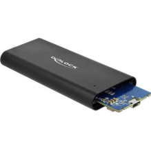 DELOCK išorinis korpusas M.2 USB 3.1 juodas 42614