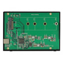 DELOCK išorinis korpusas 2,5 colio M.2 USB 3.1 juodas 42609