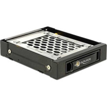 DELOCK mobilus stovas 2,5 colio SATA / SAS juodas 47228 DELOCK mobilus stovas 2,5 colio SATA / SAS juodas 47228