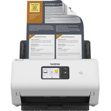 Brother ADS-4550W Balta / juoda Brother ADS-4550W Balta / juoda