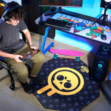 Subsonic Gaming Floor Mat Brawl Stars Drippy Skull Subsonic Gaming Floor Mat Brawl Stars Drippy Skull