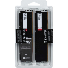Kingston Fury Beast Juoda 2x32GB DDR5 6000MHZ DIMM KF560C36BBE2K2-64
