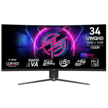 MSI MPG 346CQRFDE X24 34" Rapid VA 21:9 Curved