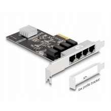 DELOCK 88618 PCIe 4 x RJ45
