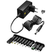 „Goobay“ universalus maitinimo šaltinis, 3 V–12 V, maks. 3,6 W / 0,3 A (65592) „Goobay“ universalus maitinimo šaltinis, 3 V–12 V, maks. 3,6 W / 0,3 A (65592)
