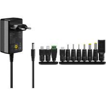 Goobay Universal Power Supply 3 V - 12 V Max. 3.6 W / 0.3 A (65592) Goobay Universal Power Supply 3 V - 12 V Max. 3.6 W / 0.3 A (65592)