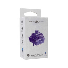 „White Shark Purplepulse“ mechaniniai jungikliai, 65 vnt.