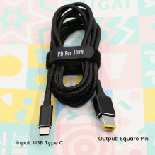 „Fusion“ priedai, USB-C – „Lenovo SquarePin“, 18,5–20 V, 100 W, 1,8 m „Fusion“ priedai, USB-C – „Lenovo SquarePin“, 18,5–20 V, 100 W, 1,8 m