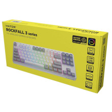 Hator Rockfall 3 TKL (EN / UA / RU) White