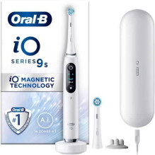 Oral-B iO9S Baltas alabastras Oral-B iO9S Baltas alabastras
