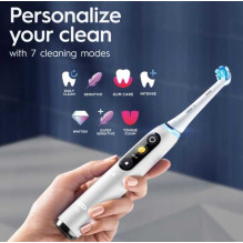 Oral-B iO9S Baltas alabastras Oral-B iO9S Baltas alabastras