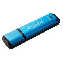 Kingston 256GB IronKey Vault Privacy 50 USB 3.2 Blue Kingston 256GB IronKey Vault Privacy 50 USB 3.2 Blue