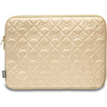 HELLO KITTY Užtraukiami PU dygsniuoti kaspinai 14" Gold HELLO KITTY Užtraukiami PU dygsniuoti kaspinai 14" Gold