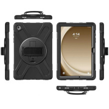 4Smarts ugged Case Rankena Samsung Galaxy Tab A9 Plus 11" juoda 4Smarts ugged Case Rankena Samsung Galaxy Tab A9 Plus 11" juoda