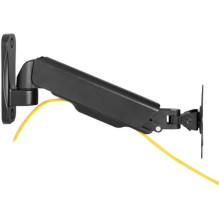EQUIP 650136 17"-32" vieno monitoriaus sieninis laikiklis, juodas EQUIP 650136 17"-32" vieno monitoriaus sieninis laikiklis, juodas
