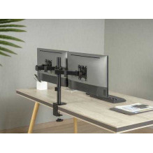 EQUIP 650157 17"-32" Articulating Dual Monitor Desk Mount Bracket, Black EQUIP 650157 17"-32" Articulating Dual Monitor Desk Mount Bracket, Black