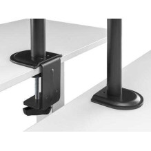 EQUIP 650157 17"-32" Articulating Dual Monitor Desk Mount Bracket, Black EQUIP 650157 17"-32" Articulating Dual Monitor Desk Mount Bracket, Black