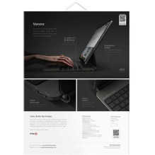 UNIQ Venno Pro Magnetinis Smart su klaviatūra iPad Pro 13" 2024 Juodas UNIQ Venno Pro Magnetinis Smart su klaviatūra iPad Pro 13" 2024 Juodas