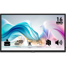 MSI Pro MP165DE E6 15,6" IPS 16:9 MSI Pro MP165DE E6 15,6" IPS 16:9
