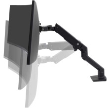 „Ergotron HX“ stalo monitoriaus laikiklis 45-475-224, juodas „Ergotron HX“ stalo monitoriaus laikiklis 45-475-224, juodas