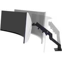 Ergotron HX Desk Monitor Arm 45-647-224 Black