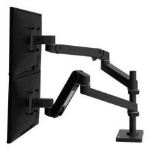 Ergotron LX Pro Dual Stacking Arm 45-690-292 Black Ergotron LX Pro Dual Stacking Arm 45-690-292 Black